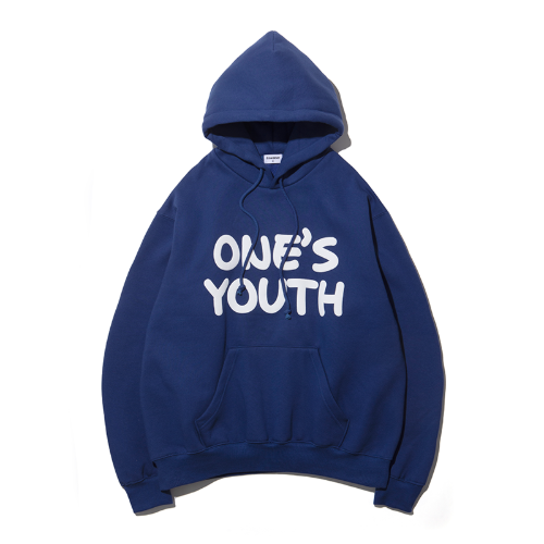 One&#039;s Youth Hooded Sweatshirt Blue